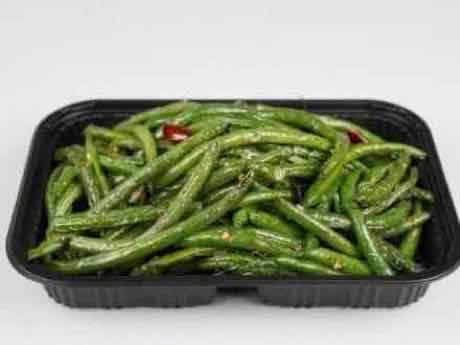 Sichuan dry fried green beans