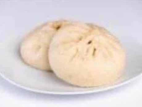 Steamed Chinese scallion rolls